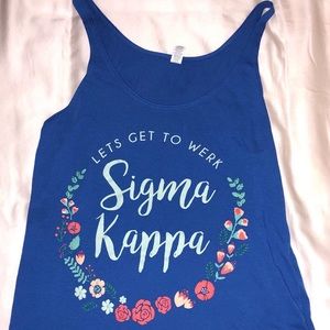 Sigma Kappa Tank